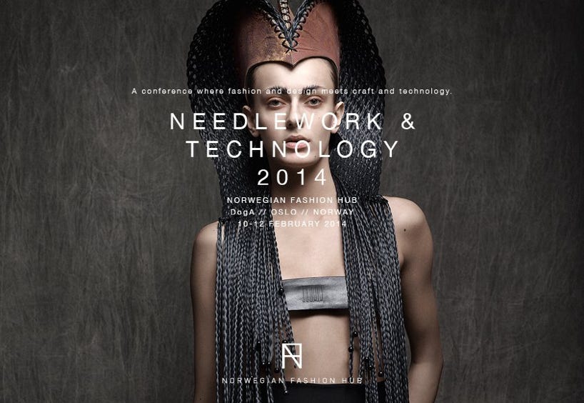 Needlework & technology 2014 Norwegian  Fashion Hub